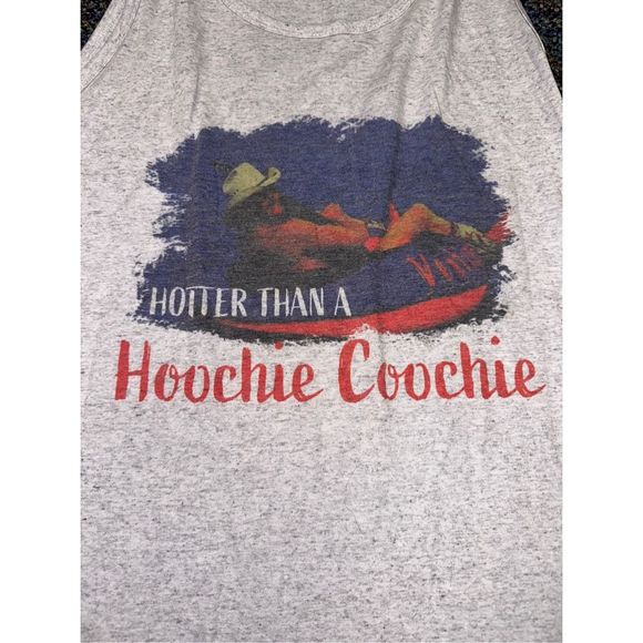 Alan Jackson Hotter Than A Hoochie Coochie Tank - Picture 3 of 3